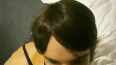 Cum on crossdressers faces - 3 image