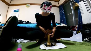 Very wet anal dildo session with two cameras 20210914 - 3 image