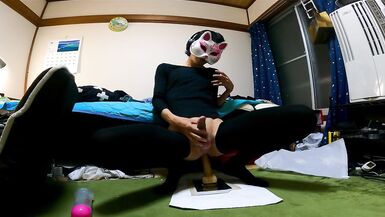 Very wet anal dildo session with two cameras 20210914 - 4 image