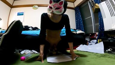 Very wet anal dildo session with two cameras 20210914 - 8 image