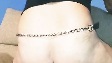 Mona Rides Dildo and Cumpie herself - 7 image