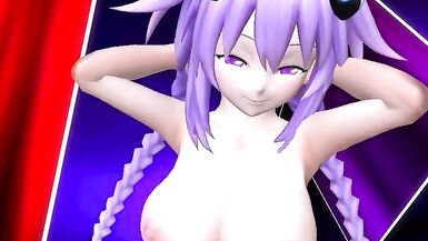 Futanari Neptune Hentai Hai Phut Hon Hip Sway Dance - 15 image