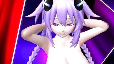 Futanari Neptune Hentai Hai Phut Hon Hip Sway Dance - 3 image