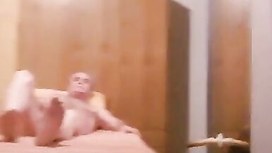 Perfect shemale fucked by old man - 7 image