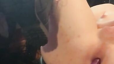 Goth Femboy Training his Virgin Asshole - 10 image