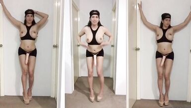 Beautifull Shemale Comedy Sexy Dance Webcam - 4 image