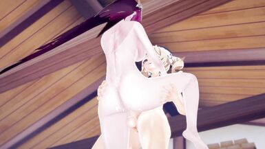 Genshin Impact - Futa Barbera Bang Rosaria - 7 image