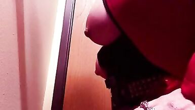 Bree Orlock in a Harley Quinn cosplay sucks dildo - 10 image