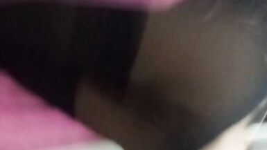 Crossdresser con malla sexy juega con su ano y se pajea - 2 image