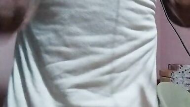 Indian transgender male masturbation - 2 image