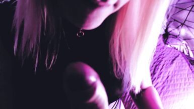 Fetish Leather Blonde Tranny Hot Bridget suck Big Horny Dick and Hard Fuck her Ass Amateur Shemale - 7 image