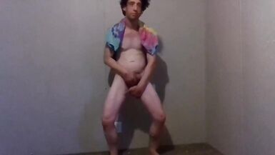 Trying Clothes; Playing, Dressing And Undressing - Tye Dye T-Shirt pt 15 - 10 image