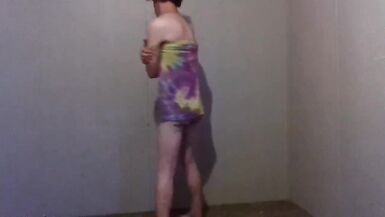 Trying Clothes; Playing, Dressing And Undressing - Tye Dye T-Shirt pt 15 - 11 image