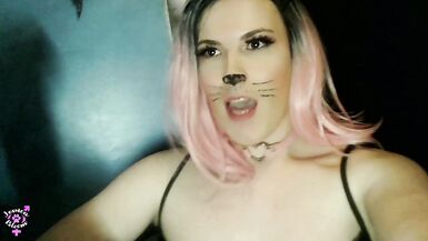 Catgirl Edging Selfsuck & Cumswallow - Jessica Bloom - 15 image