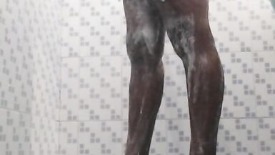 Hot Indian transgender girl bathing - 11 image