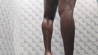 Hot Indian transgender girl bathing - 15 image