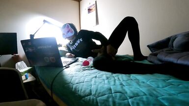 Sissy jerk and cum so hard prematurely, but great 20210920 - 5 image