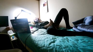 Sissy jerk and cum so hard prematurely, but great 20210920 - 6 image