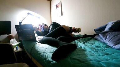 Sissy jerk and cum so hard prematurely, but great 20210920 - 9 image