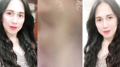 beautifull ladyboy masturbate and show her cock in public - 14 image