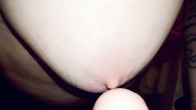 FTM Solo  Vibrator Masturbation Pissing - 13 image