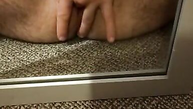 FTM trans wank and finger pussy - 5 image