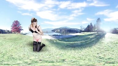 Sucking in a field virtual reality - 11 image