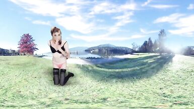 Sucking in a field virtual reality - 13 image