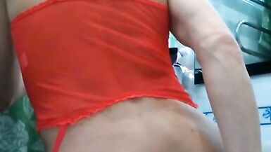 Fucked myself in the bathroom - 3 image