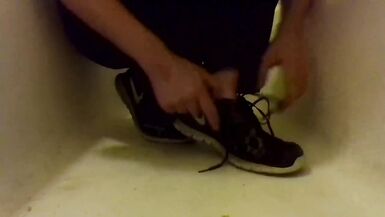 Stripping ButtNaked; Peeing In My Mouth & On My Face, Titties And Asshole - 3 image