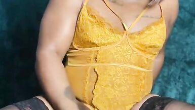 Shooting my sissy cum - 2 image