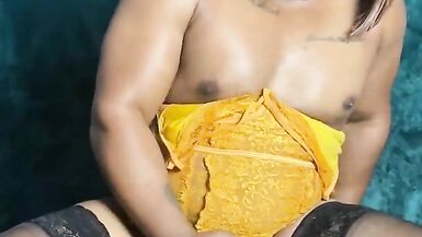 Shooting my sissy cum - 6 image