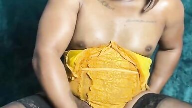 Shooting my sissy cum - 9 image