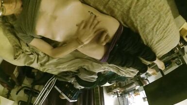 sunday mornin in bed little TGirl boobs and more vids this week for real - 12 image