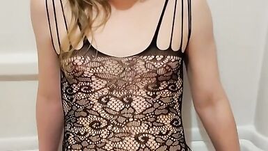 Josie Blade PIssing and masturbating in Bodysuit - 15 image