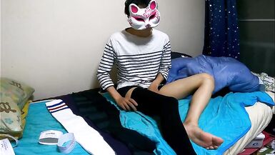 I bought 4 of new thigh high socks! 20210924