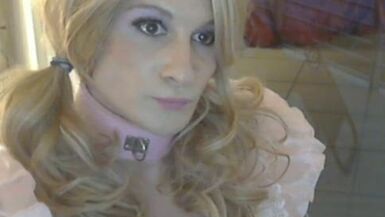 Sissy Baby Doll, Chastity, Fills Hole and is Humiliated