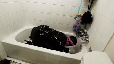 Sissy Maids Self Bondage Enema - 11 image