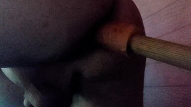 Sissy has SissyGasm bent over like a Good  Girl - 7 image