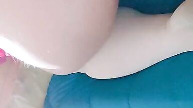 Sissy Anal Close up of 8 plus inches it hurts so good - 9 image