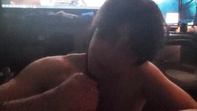 "My second blowjob ever, boyfriend makes me share" - 14 image