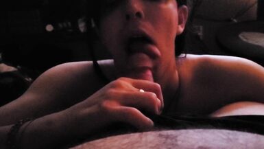 "My second blowjob ever, boyfriend makes me share" - 9 image