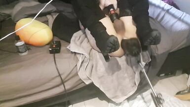 Hardcore anal fuck while playing with vibrator - 10 image