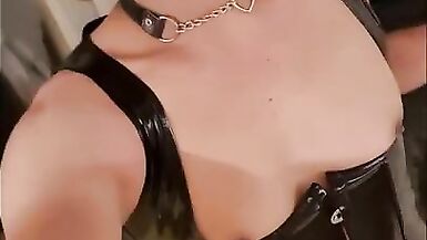 The Little Sissy in REX Black Boots - 13 image