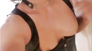 The Little Sissy in REX Black Boots - 15 image