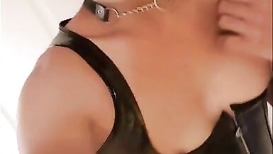 The Little Sissy in REX Black Boots - 5 image