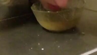 sissy slave drink piss - 9 image