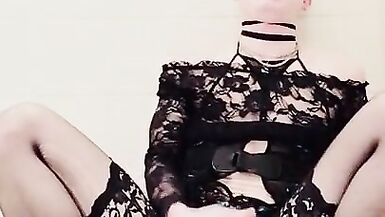 Twink Sissy femboy cum - 14 image