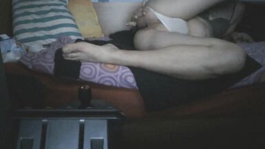 BG Anal pegging with buttplug and beads - 12 image