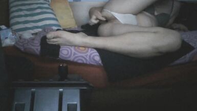 BG Anal pegging with buttplug and beads - 13 image